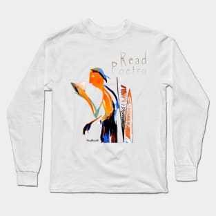 Poetry Reader Long Sleeve T-Shirt